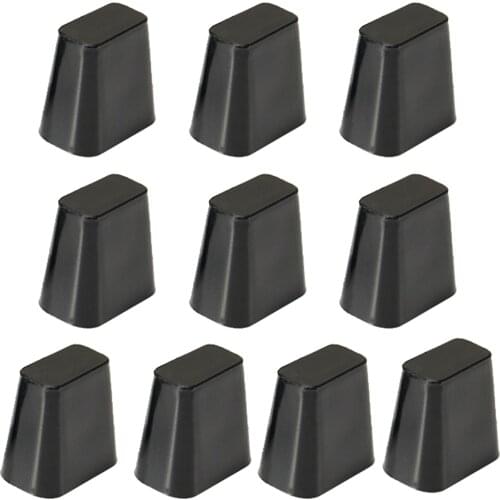 10pcs/pack Home Non Slip Feet Protective Modern Black Replacement Part Kitchen Sink Universal Simple Rubber Drain Basket