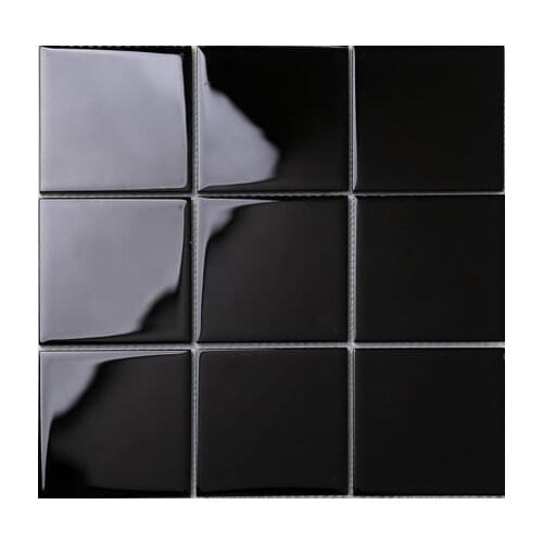 1BOX(11sheets) Brand New Mordern Style Glass mosaic tiles iridescent bathroom porcelain tiles sheet kitchen backsplash art deco