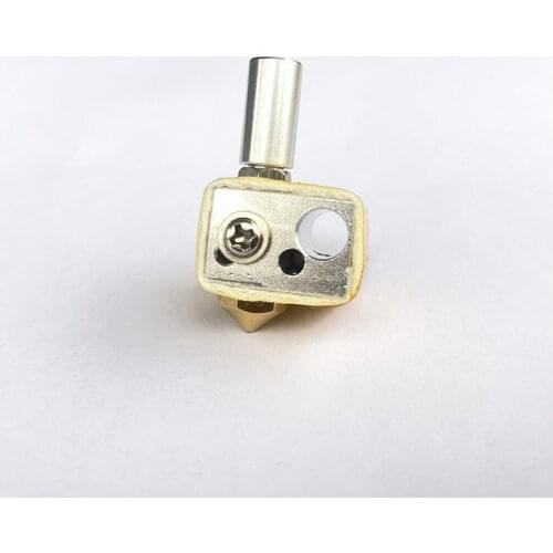 1pcs Wanhao D9 Series Spare Part D9 PLUS MK2 All Metal Hotend hot head Assembly for D9 300/400/500 FDM 3D Printer