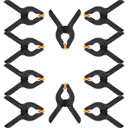 10pc Photo Studio Light Photography Background Clips Holder Backdrop Pegs Clamps