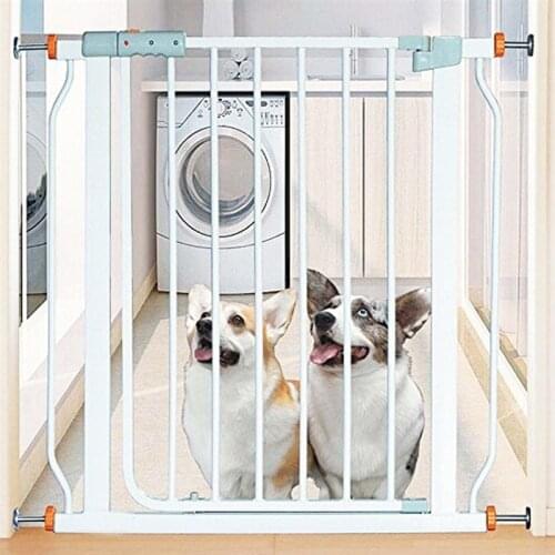 Steel Core Screw Bolt Nut Staircase Fence Fix Pets Baby Safety Sturdy Gate Bar Install Household Secure Accessory 4PCS