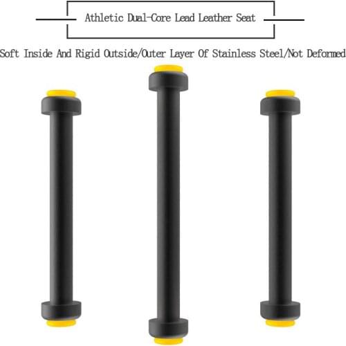 50 PCS 5mm-13mm Fishing Tackle Stainless Steel Exceeding Slim Lead Piece Seat With Super Soft Plastic Inner Core Accessories