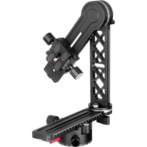 720Pro-2 360 Degree High Coverage Panoramic Tripod Head With Extended Qr Plate And Nodal Slide Rail For Digital Camera