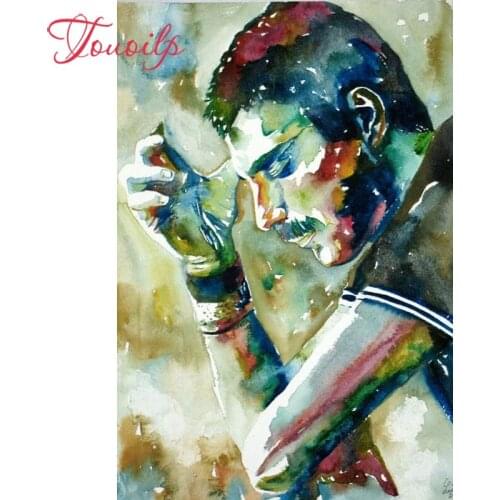 TOUOILP Diamond Embroidery Painting home decor Mosaic Crystal Embroidery Cross Square&round FREDDIE MERCURY 5d Diamond Painting