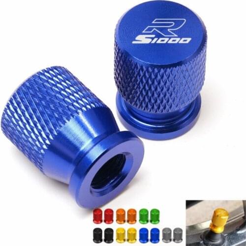 For BMW S1000XR S1000RR S1000R S1000 R RR Motorcycle CNC Aluminum Accessorie Wheel Tire Valve Stem Port Caps CNC Airtight Covers
