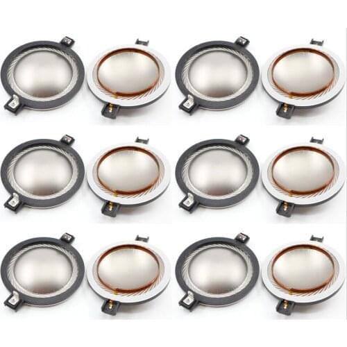 12PCS 8Ohm Diaphragm for B&C DE600 DE610 DE620 Driver Speaker Horn Repair Flat Wire