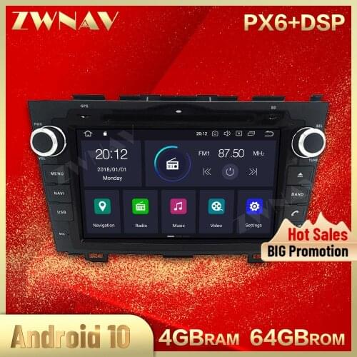 DSP 4+64 Android 9.0 Screen Car Multimedia Player DVD stereo GPS for Honda CRV 2006-2011 var Audio radio tape recorder head unit