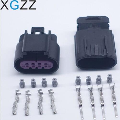 GT Series 4 Pin 15487756 Female Sealed Waterproof Automotive Car Wire Side Oxygen Sensor Connector Auto Plug For Delphi