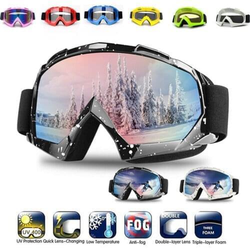 Outdoor Helmets Motorcycle Goggles Cycling MX Off Road Ski Sport ATV Dirt Bike Racing Glasses Fox Motocross Goggles