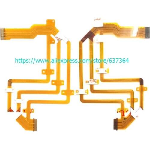 NEW Repair Parts For SONY DCR-SX33E DCR-SX34E DCR-SX43E DCR-SX44E DCR-SX63E SX33 SX34 SX44 SX43 LCD Flex Cable