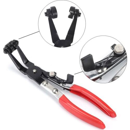 45° Angled Car Water Pipe Hose Clip Pliers Clamp Swivel Drive Jaw Locking Tool Car Hose Clamp Plier Hand Tools