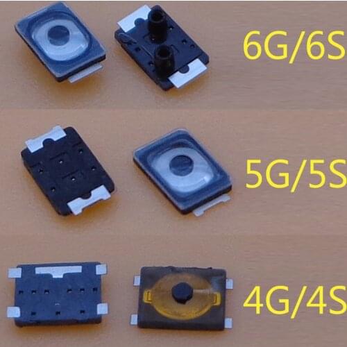 50pcs/lot For Apple iPhone 4G 4s 5 5C 5S 6G 6s Micro Mini Switch on/off Power button Volume keys Built-in shrapnel key