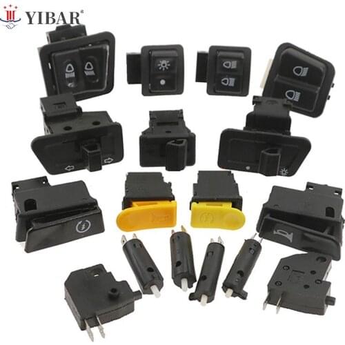1pcs Motorcycle Start High/Low Beam Light Headlight Horn Turn Signal Button Switches For GY6 ATV Dirt Bike Moped Scooter