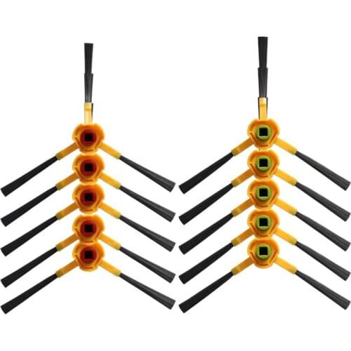10pcs Vacuum Cleaner Side Brushes for Ecovacs DEEBOT N78 M85 M88 M80 Pro M81 R95 SLIM2 D36A DA611 Robotic Vacuum Cleaner Parts