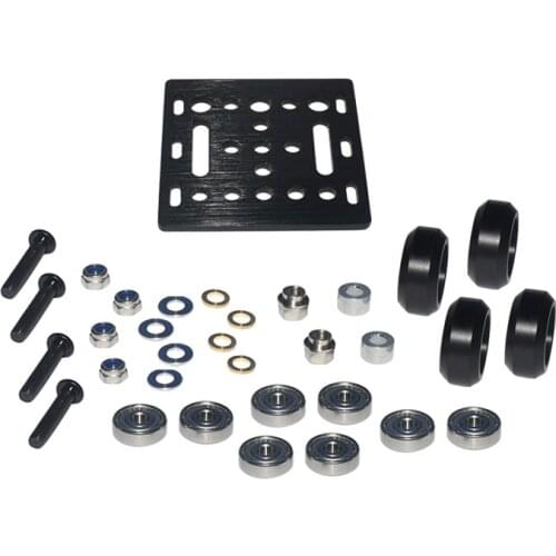 CNC Openbuilds Slider Aluminum Plate buckle 2020 V-Slot Aluminum Profile Slider Plate for 3D Printer Parts Gantry panel