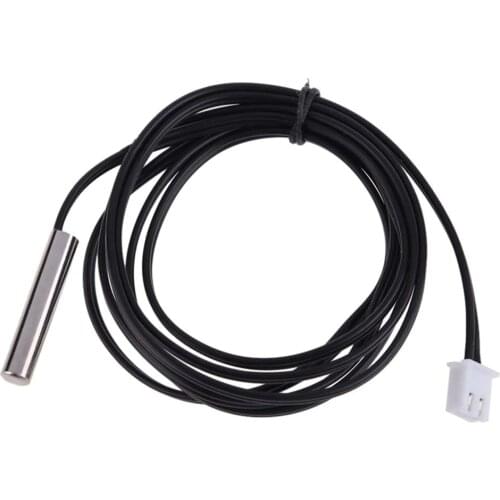 1M Temperature Sensor Probe High Accuracy Water-resistant NTC 10K/B3435 Thermistor Wire Cable Temperature Probe