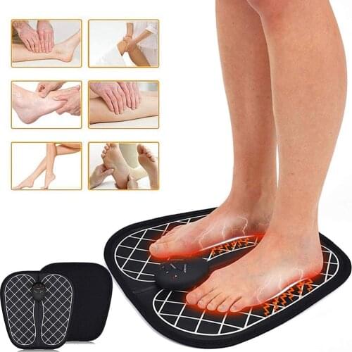Electric EMS Foot Massager Feet Muscle Stimulator Foot Massage Mat Improve Blood Circulation Relieve Ache Pain Health Care