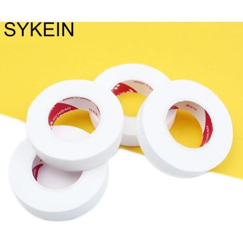 10 Rolls Professional Eyelash Tape Adhesive White Non-woven Fabric Eyelashes Tapes Lash Sticky Makeup Supplies for Beauty Salon