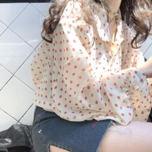 Блузки в горошек KMETRAM China At AliExpress