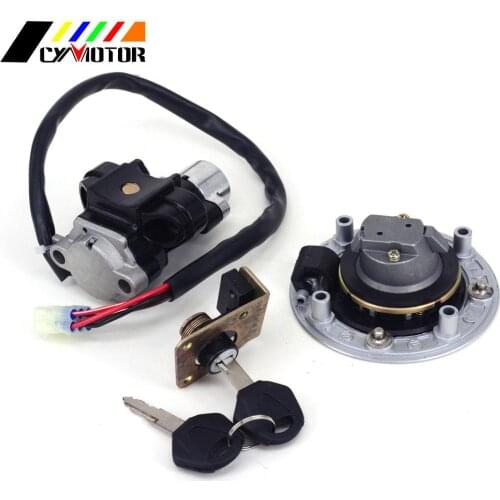 Motorbike Lockset Ignition Switch Lock Key Set Gas Tank Cap Cover Seat For SUZUKI GSX 750 600 1200 GSXR 600 750 TL 1000R 1000S