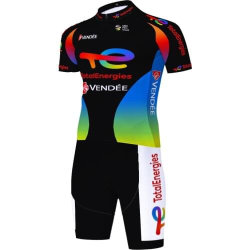 2021 total new energies One Piece triathlon Skinsuit Koszulka Rowerowa Meska Cycling Jersey jumsuit Roupa Ciclismo Maillot