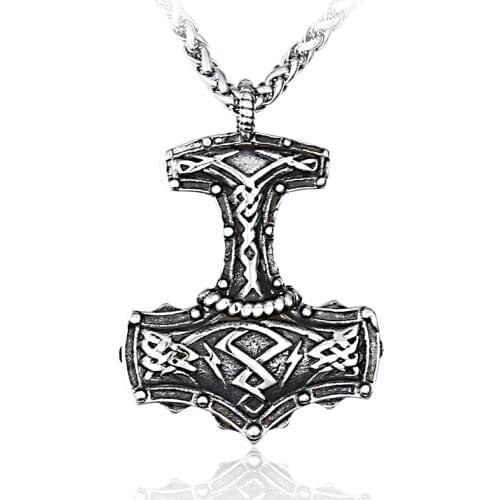 Beier 316L stainless steel Norse Viking Pendant Necklace Sheep Horn Fashion Pagan Jewelry High Quality BP8-378
