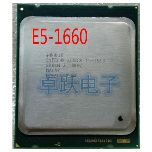 Intel Xeon E5-1660 E5 1660 SR0KN 3.3GHz 6 Core 15Mb Cache Socket 2011 CPU Processor free shipping