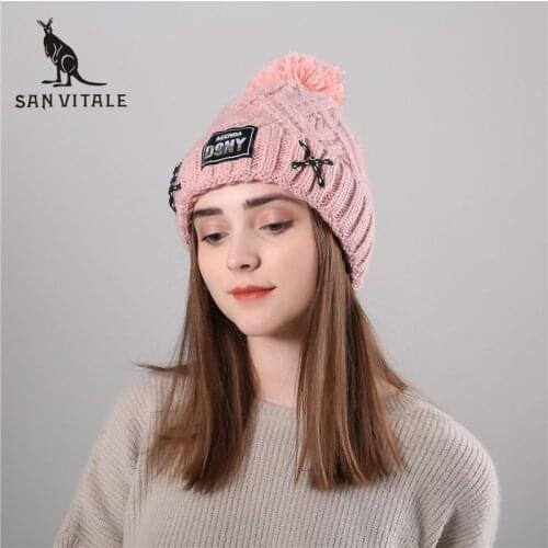 Skullies Beanies Hats Women Hats Winter Warm Cashmere Beanie Fashion Clothing Christmas Clothes Accessories Apparel For Ladies