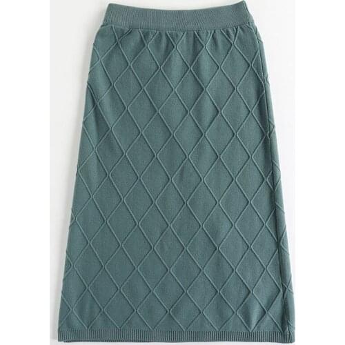 XLMJDZGS Women's Knitted Skirts