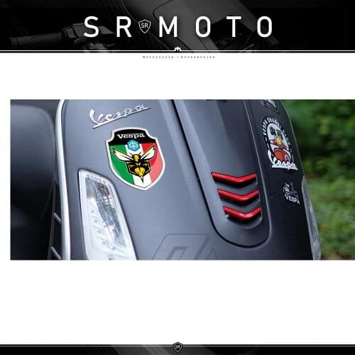 3D Resin Motorcycle Sticker Case for Vespa Sprint Primavera 50 150 150G GTS Touring 946 Decals