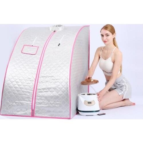 Sauna Generator Portable Sauna Generator New 2.8L 1500W Slimming Household Sauna Box Ease Insomnia Stainless Steel Pipe Support
