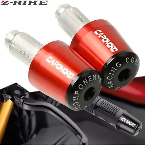 For Aprilia CAPONORD / ETV1000 02-07 CAPANORD 1200 / Rally 2014-16 Motorcycle 7/8" 22MM Handlebar Hand Grips Handle Bar End Cap