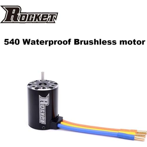 SURPASS HOBBY motor Rocket 540 Sensorless Brushless Motor 5900KV 5200KV 3900KV 3100KV for 1/10 RC Boat Car Traxxas Off-road Car