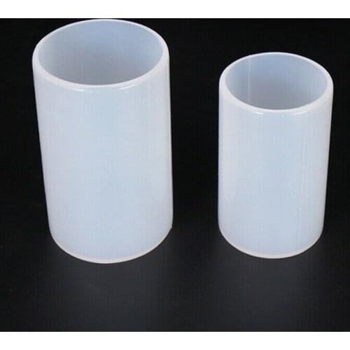 Cylinder Resin Casting Mold Translucent Silicone Jewelry Making Epoxy Mould Craft Tool For DIY Craft Dried Flower Decoration