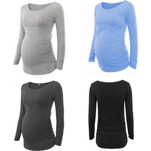 Футболки с длинным рукавом для беременных iEFiEL China At AliExpress