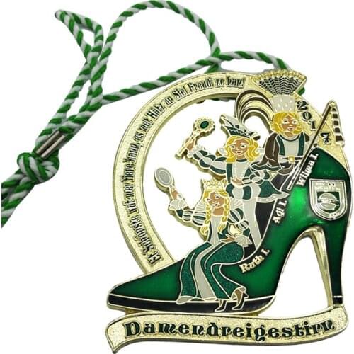 Customized Die Casting medals cheap Zinc Alloy Enamel Award Medal cheap custom metal medals cut out