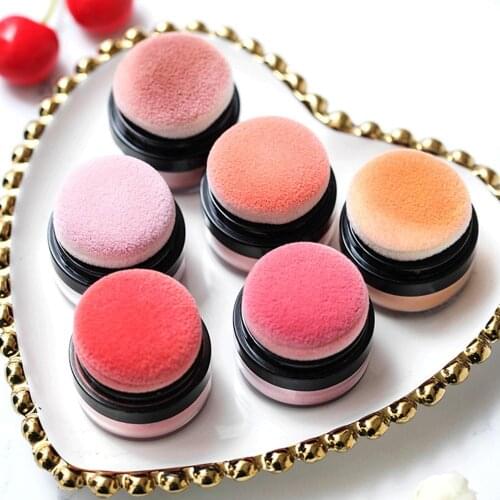 Soft Face Blusher Powder Cheek Rouge Nourishing Nude Makeup Brightening Complexion Repair