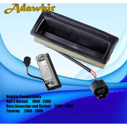 New Rear Trunk Hatch Lift Tailgate Micro Switch Handle For VW JETTA Touareg 7L Bora Golf IV 1999-2009 1J0827566D 1J0 827 566 D
