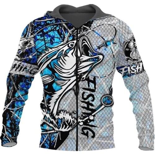 LIASOSO New Fashion Animal Fishing Art Harajuku casual Tracksuit Funny 3D Print Hoodies/Sweatshirt/Jacket/Mens Womens -14