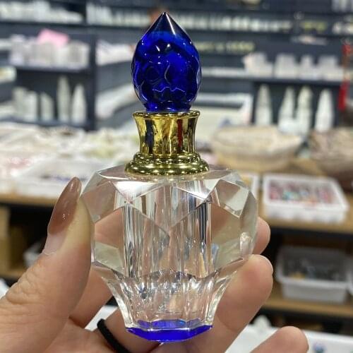 A variety of natural blue perfume bottle ornaments home decoration collection ornaments