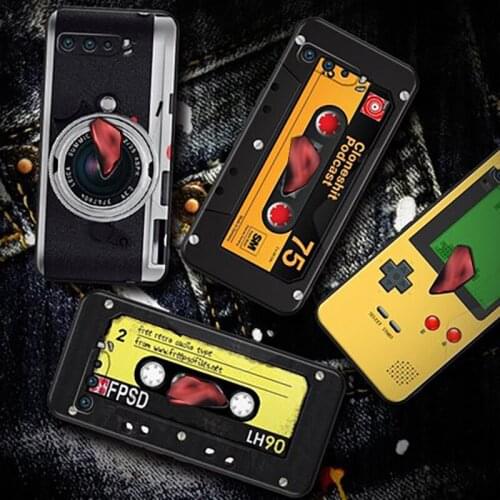 Silicone coque For ASUS ROG Phone 3 case ROG 3 ROG3 retro camera phone Painted soft TPU phone case For ASUS ROG Phone3 I003DD