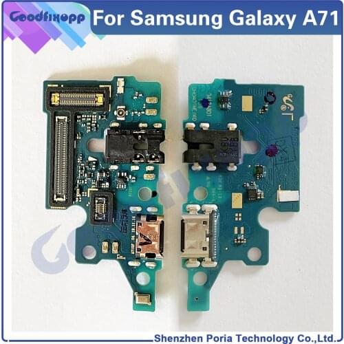 For Samsung Galaxy A71 Charging Port Dock Connector Flex Cable For Samsung A71 SM-A715F A715F/DSN A715W A715X USB Charger Cable