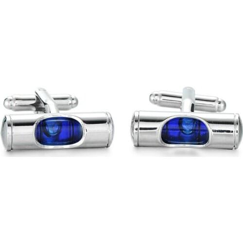 High quality fashion jewelry brand mens shirts Cufflinks Blue Beads Cufflinks new design style luxury French shirt accessories