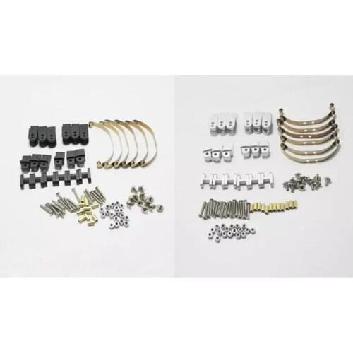 WPL B14 B16 B24 B16 B36 JJRC Q65 RC Car spare parts metal suspension ear upgrade accessories leaf spring shock absorber