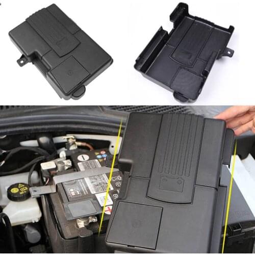 Car Battery Negative Protection Cover Engine Battery Protection Box For Volkswagen VW Jetta MK7 2019 2020 2021 Car Accessories