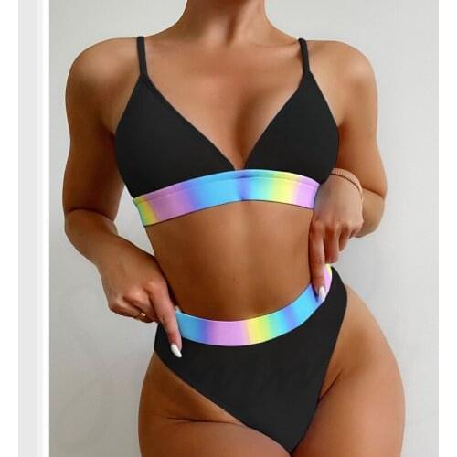 Swimwear Women Bikini Womens 2021 Push Up Swimsuit Bathing Suit Biquini Brasileiro Maillot De Bain Femme Monokini Tankini