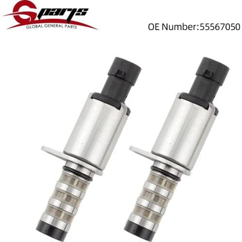 2 Pcs 1235299 6235597 12992408 Electronic Valve Variable Timing Solenoid For Chevrolet Cruze Sonic Saturn Pontiac 2008-2015