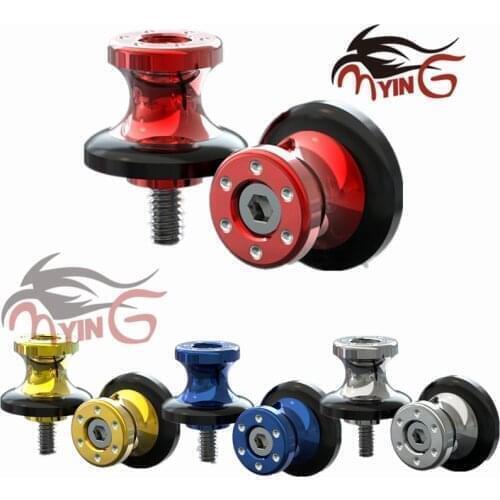 8MM Swingarm Spools FOR SUZUKI GSX-R 150/GSX-S 150/GSX-R 125 2017-2018 Motorcycle Accessories Stand Screw