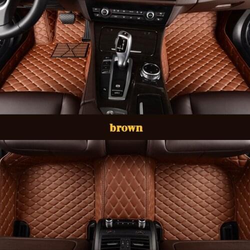 Kalaisike Custom car floor mats for Lincoln all models Navigator MKZ MKS MKC MKX MKT car accessories auto styling