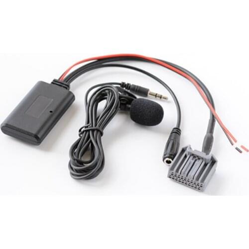 Bluetooth 5.0 Aux Cable Microphone Mic Adapter For Honda Civic CRV Accord Wireless Bluetooth Music AUX Input
